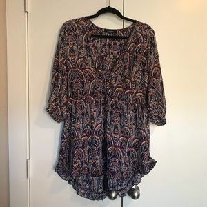 Boho patterned dress